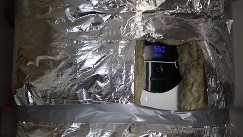 Boiler isolé